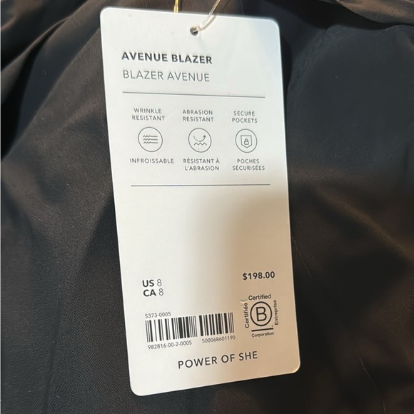 Athleta Avenue Blazer // Black #982816 - Picture 13 of 16